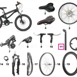 Reduceri BMW Cruise bike junior saddle support BLACK