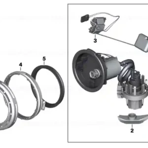 Fuel pump assy - BMW Motorrad Doar azi