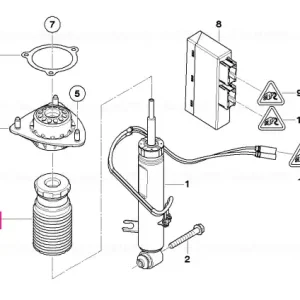 Cumpără acum Auxiliary shock absorber, rear - BMW