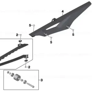 Set, chain slide rail - BMW Motorrad Cumpără online