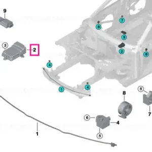 Cumpărături sigure Control unit airbag - BMW