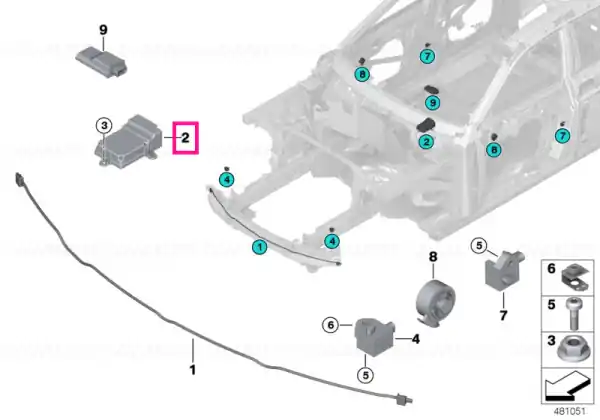 Cumpărături sigure Control unit airbag - BMW