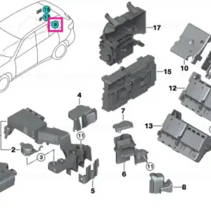 B+ junction point, rear - BMW Cel mai bun preț