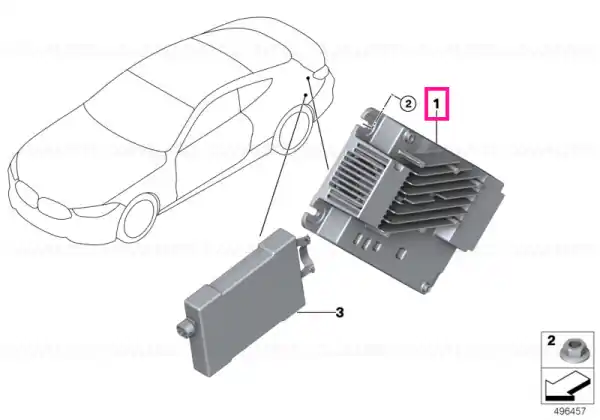 Receiver audio module TV / ECE - BMW Promoție