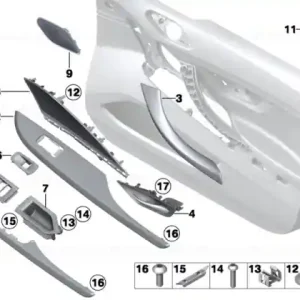 Vezi acum Ornament întrerupător șofer SCHWARZ - BMW