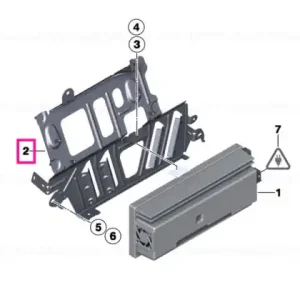 Reducere Suport modul TV/amplificator - BMW