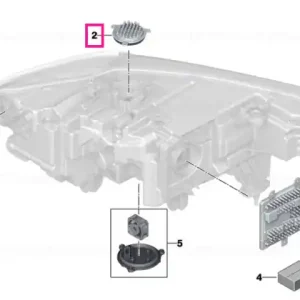 Cumpărături sigure LED module, daytime driving lights - BMW
