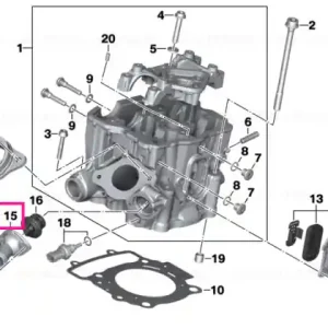 Capac carcasă termostatic - BMW Motorrad Ofertă exclusivă
