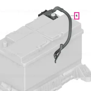 Cablu baterie negativ cu senzor inteligent (IBS) - BMW Seria 2 F45 F46, X1 F48 F49, X2 F39 - Mini Countryman F60 Reducere