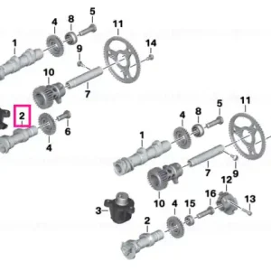 Cama admisie dreapta - BMW Motorrad Ofertă
