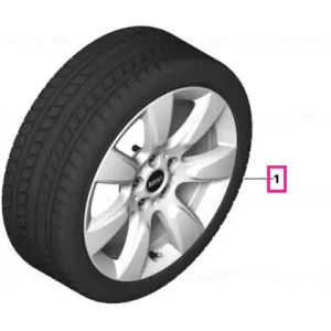Roată completă de iarnă - Imprint Spoke 530 cu anvelopa Nokian Tyres HKPL R3 FRT - 225/55R17 97R - Mini Countryman F60 Ofertă limitată