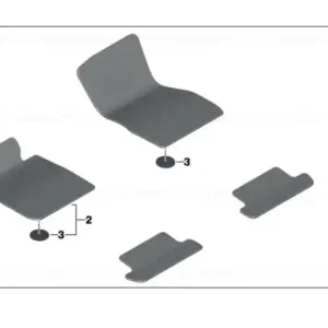 Set covorase fata/spate, Velur, Antracit - BMW Seria 8 G14 G15 - MASW/VAHZ/VAHX/VARI/VAHY/VASW/MARI Cumpărături sigure