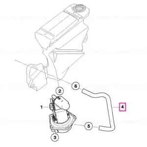 Fuel hose - BMW Motorrad Transport gratuit
