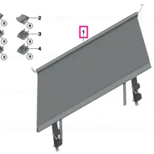 Vezi acum Partition net / sight guard, cargo area - BMW