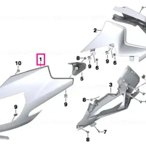 Preț promoțional Carcasă far stânga ROHTEIL / BLANK - BMW Motorrad