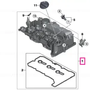 Transport gratuit Capac chiulasa - BMW Seria 1 F40, Seria 2 F44 F45 F46, X1 F48, X2 F39 - Mini Cabrio F57, Clubman F54, Countryman F60, F55, F56