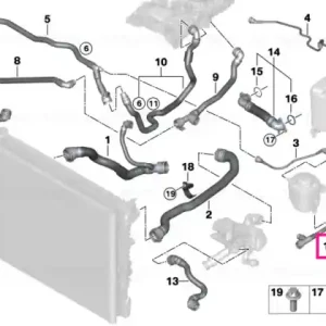 Conduct rezervor expansiune-chiulasă - BMW Super ofertă