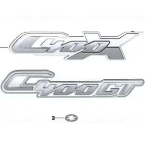Sticker with legend GT - BMW Motorrad Ieftin