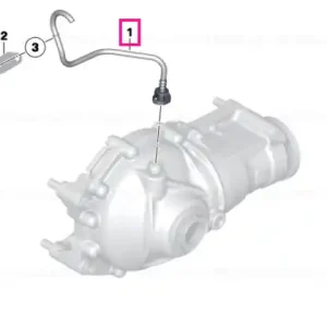 Vent line, front final-drive unit - BMW Cel mai bun preț