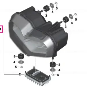 LED headlight - BMW Motorrad Preț mic
