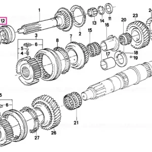 Roller bearing 63X30X24,8 - BMW Cumpără acum