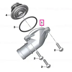 Ofertă Capac carcasă termostați - BMW Motorrad