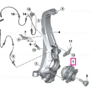Cel mai bun preț Wheel hub with bearing - BMW