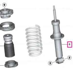 Shock absorber, rear - BMW Ofertă specială