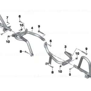 Cel mai bun preț Engine roll bar, authority vehicles - BMW Motorrad