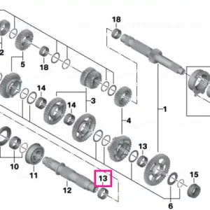 Ultima șansă Needle roller cage assembly 30X34X13 - BMW Motorrad