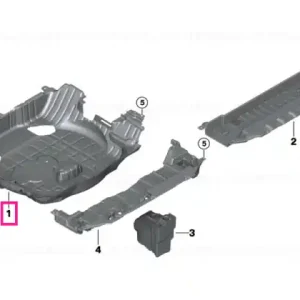 Storage troug luggage trunk floor - BMW Promoție