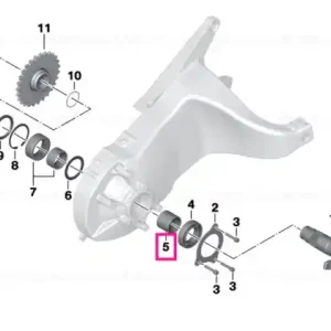 Ultima șansă Spacer bush - BMW Motorrad