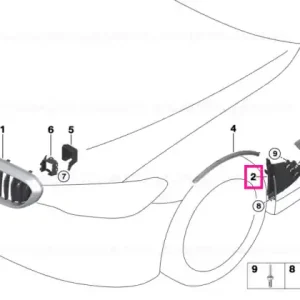 Air duct, right -M- - BMW Vezi acum