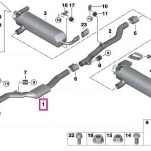 Repl.of petrol part.filter w.fr.pipe - BMW Comandă acum