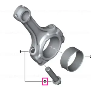 Connecting rod bolt MJ8X1X35 17.8 - BMW Motorrad Ofertă limitată