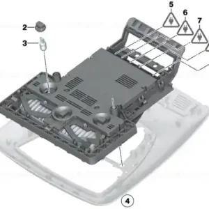 Chilipir Kit reparație grupul întrerupători, plafon - BMW