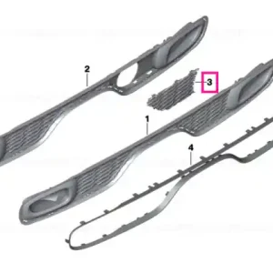 Preț mic Grille insert HTV - BMW - Mini
