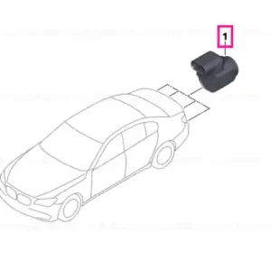 Reducere specială Ultrasonic sensor, Tourmaline Violet M897 - BMW