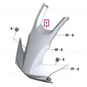 Nu rata Front panel, primed - BMW Motorrad
