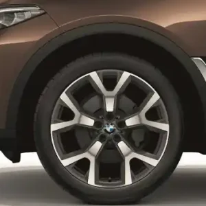 Vezi acum Janta din aliaj usor - Y-Spoke 752 - Bicolor Gri/Argintiu (Orbit Grey / Bright Turned) - 9,5Jx21 ET:36 - BMW X7 G07