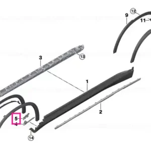 Consolă panou lateral stânga - BMW Ofertă