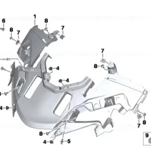 Comandă acum Secțiune trim superior stânga - BMW Motorrad