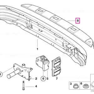 Spacer, bumper - BMW Cumpărături sigure