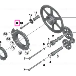 Lichidare de stoc Carcasă roată liberă - BMW Motorrad