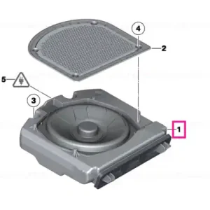 Central bass, left STEREO - BMW Ofertă exclusivă
