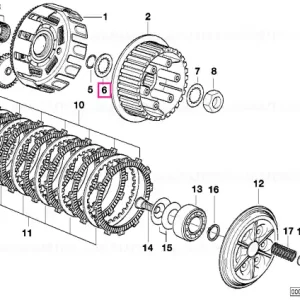 Reducere Stop disk 20X38X3 - BMW Motorrad
