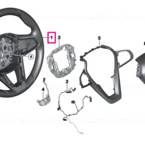 Sport steering wheel, leather - BMW Reducere de preț