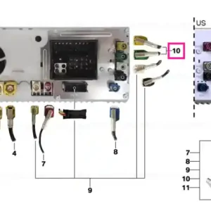 Retur gratuit Rep.module antennas DAB - BMW