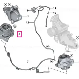 Suport motor dreapta - BMW Promoție