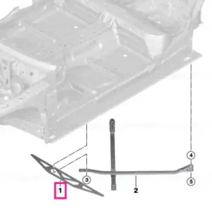 Reducere Connecting member, rear tunnel - BMW